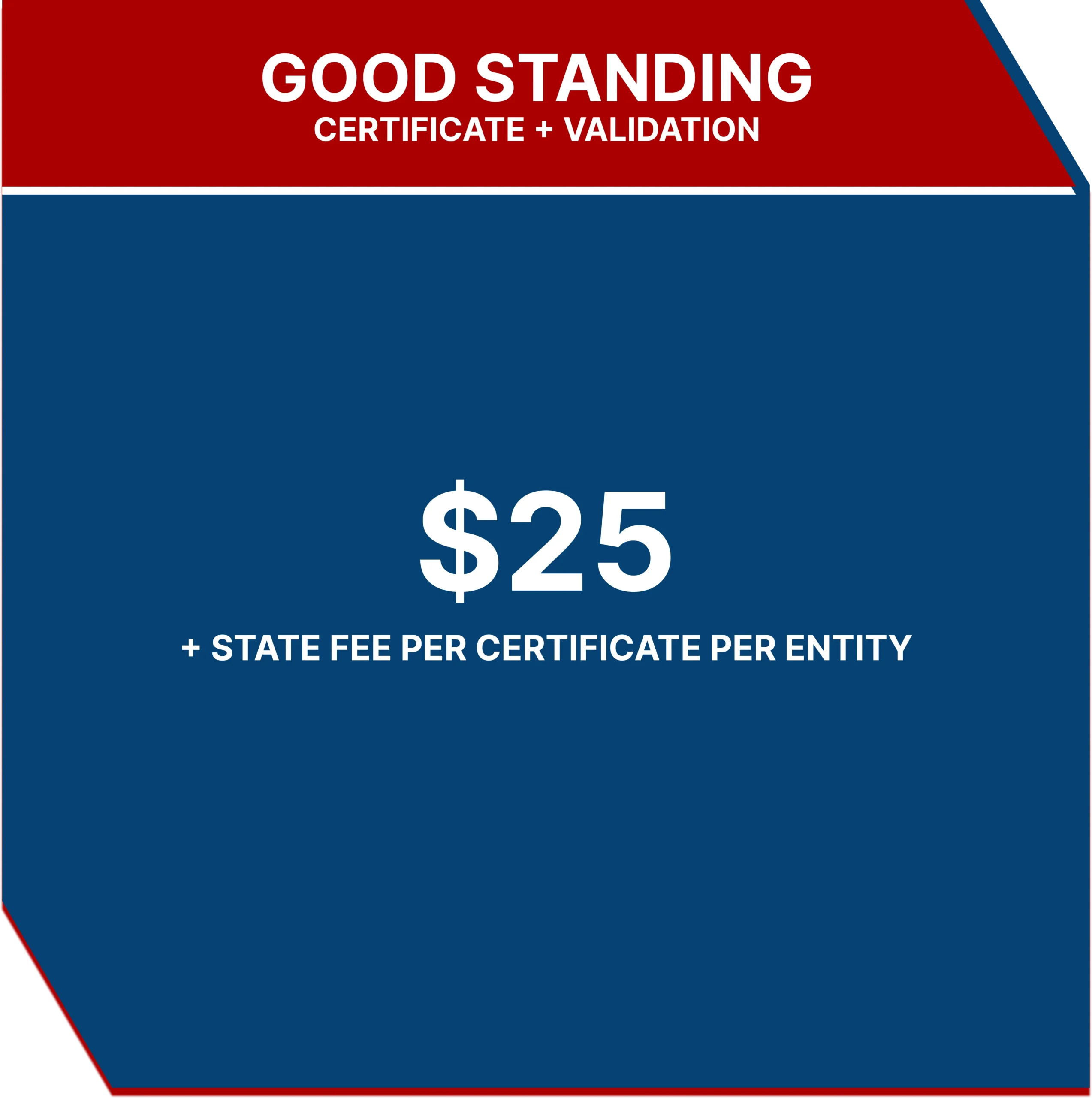 Good Standing Certificate