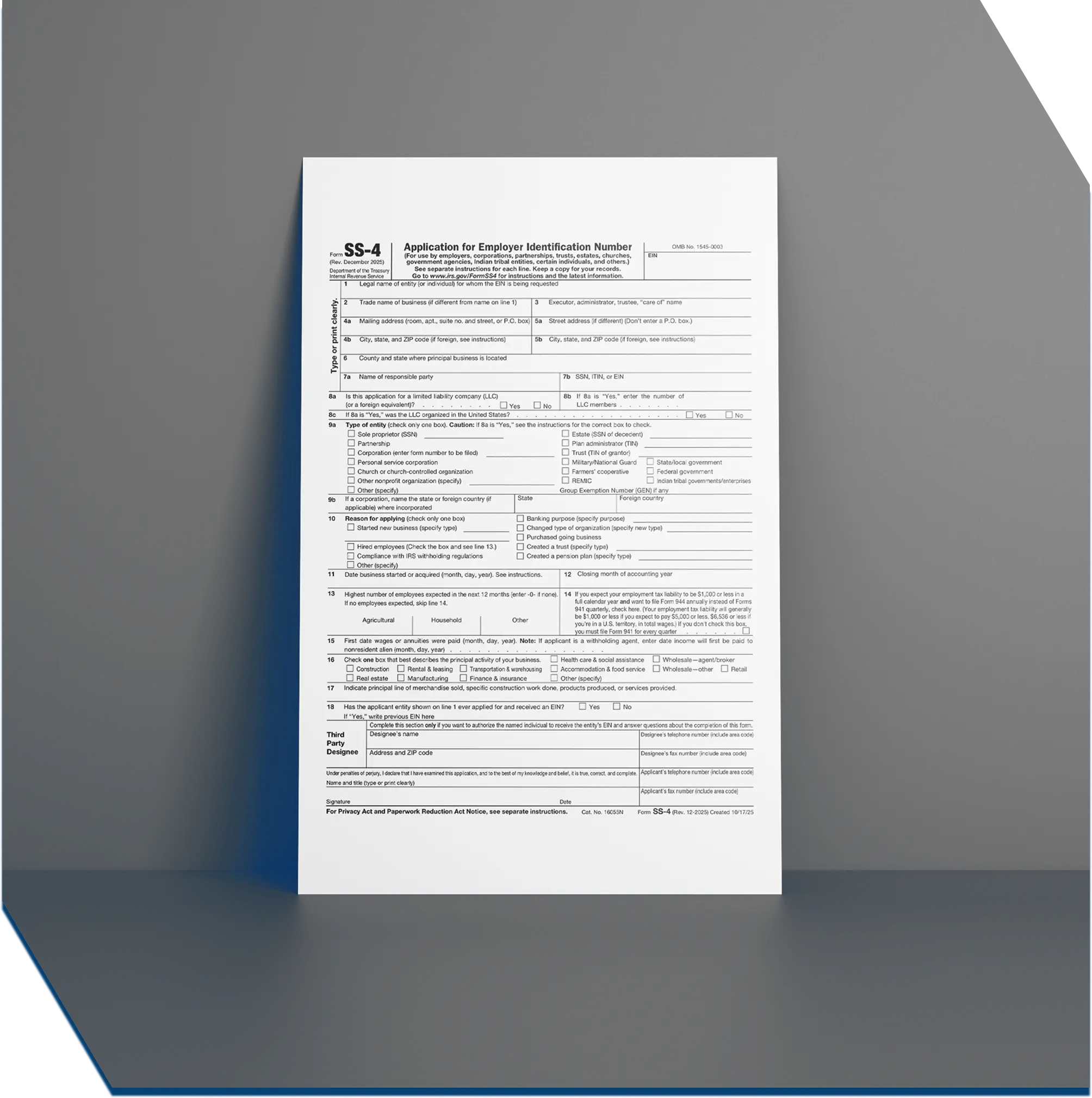 EIN Registration
